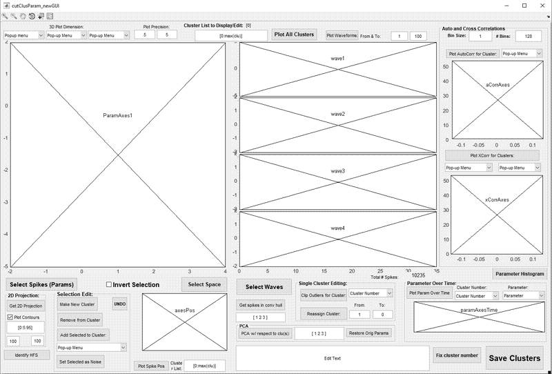 One of the earlier wireframes.
